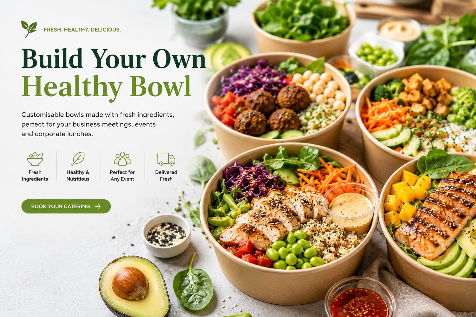 Freshly Cooked Meals for Corporate